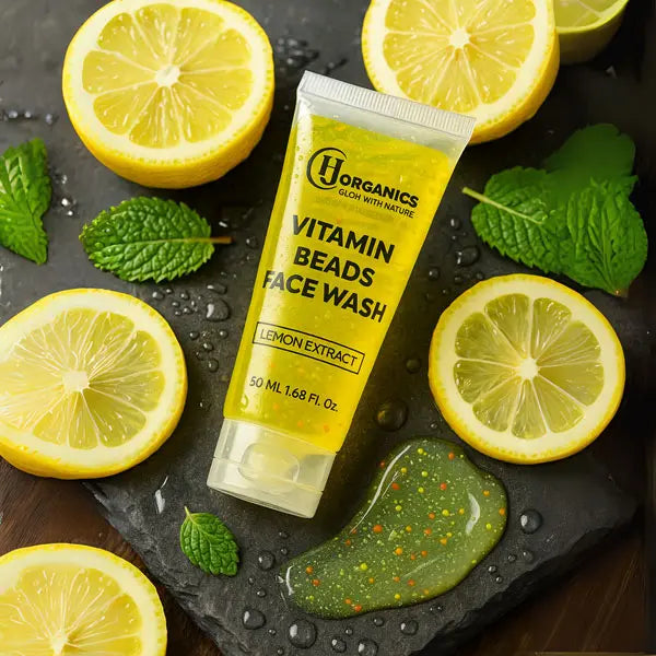 VITAMIN BEADS FACE WASH HJ ORGANICS